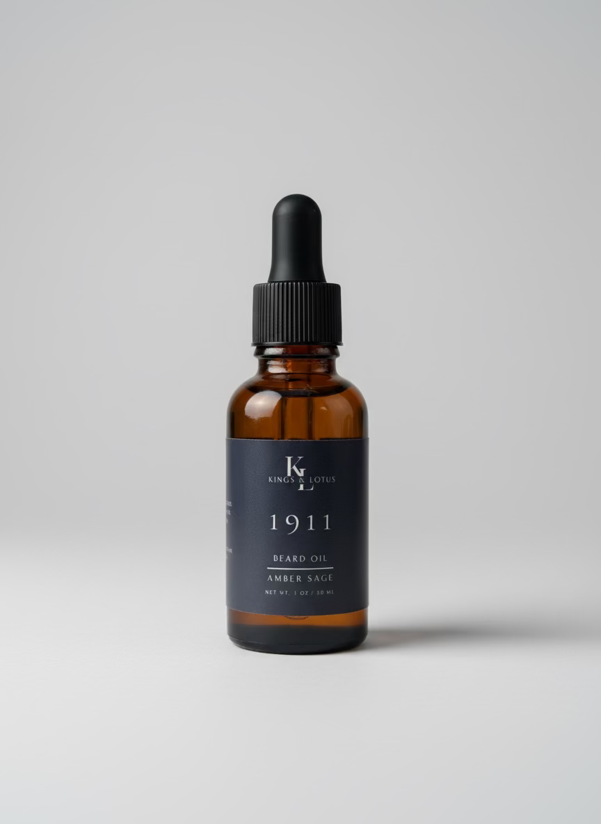 Bottle of 1911 Beard Oil 